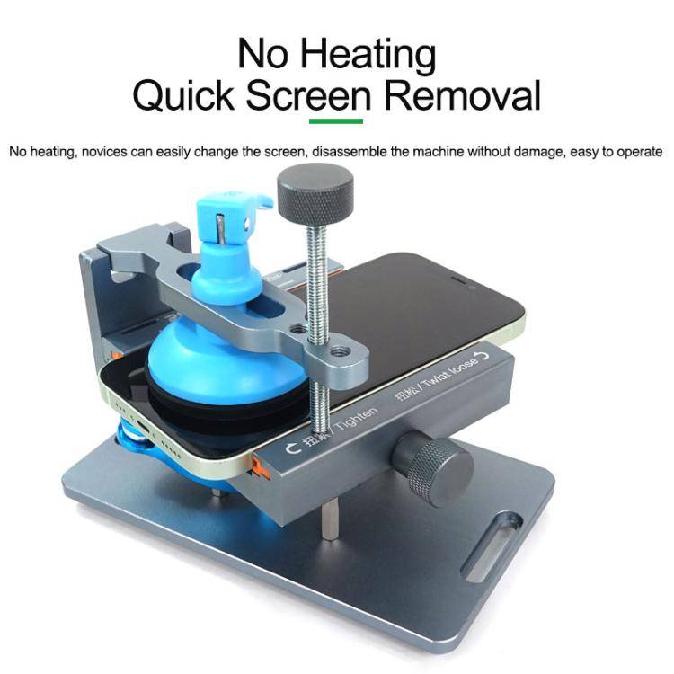 RELIFE RL-601S Plus 2 In 1 Split Screen Rotating Mobile Phone Repair Fixture Multifunctional Rota...