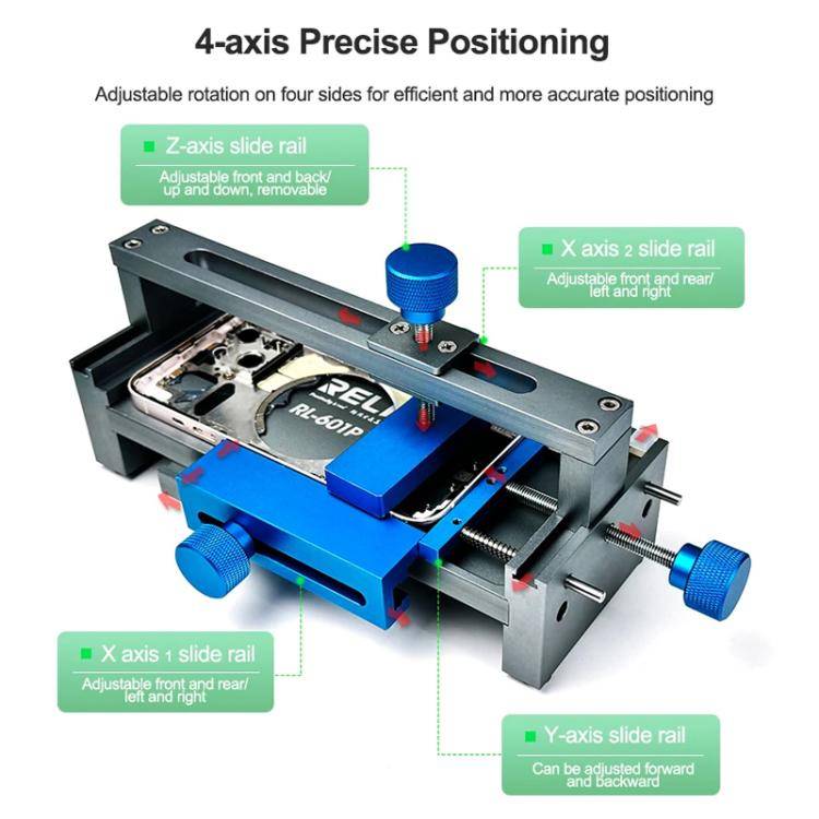RELIFE RL-601P Mobile Phone Repair Middle Frame Corrector Deformed and Bent Side Frames and Back ...