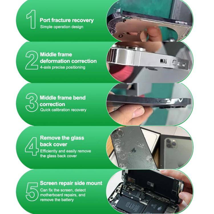 RELIFE RL-601P Mobile Phone Repair Middle Frame Corrector Deformed and Bent Side Frames and Back ...