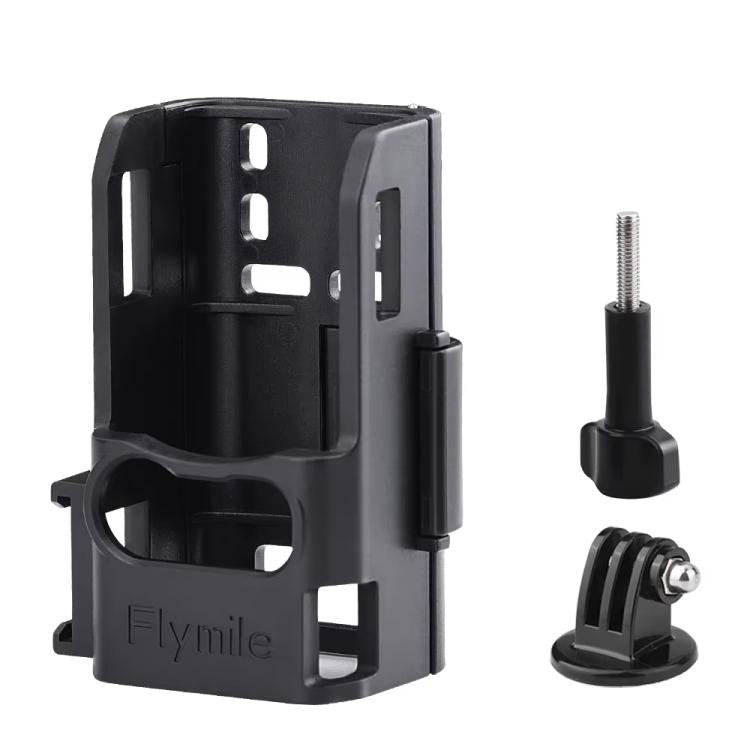 For DJI Osmo Pocket 3 Flymile Multi-Purpose Adapter Frame Expandable Mount(Black)