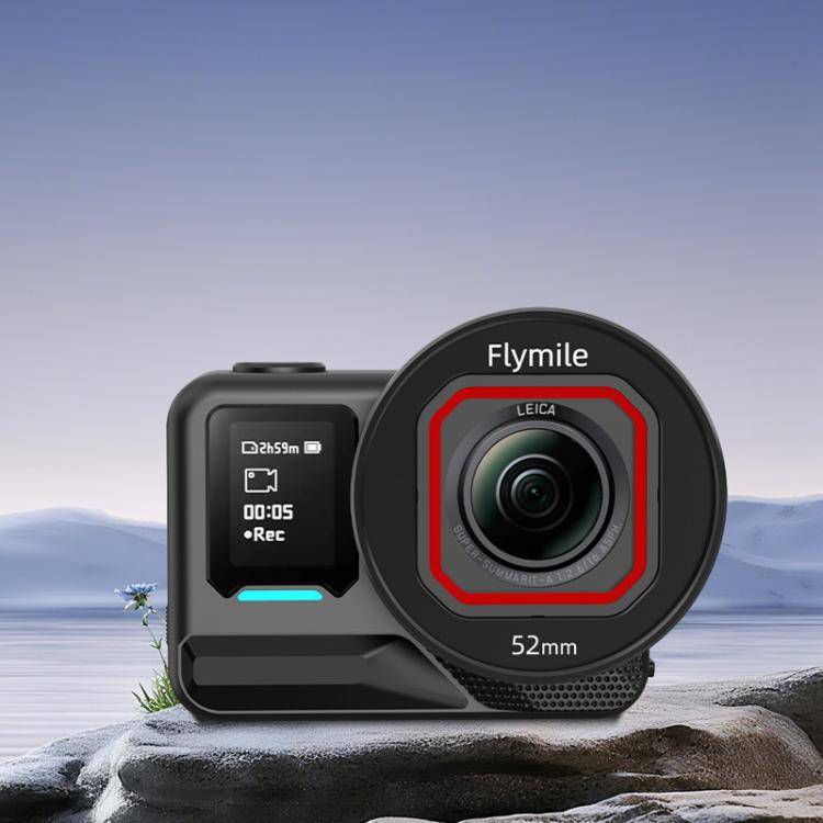 For Insta360 Ace Pro / Pro 2 Flymile AC2016_1 Filter Mount Lens Protection Frame, Size: 49mm