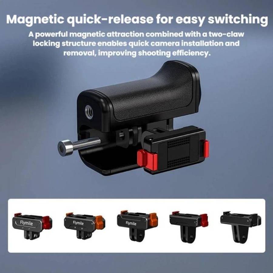 For DJI Osmo Action 4 / 3 / 5 Pro Flymile Adapter Extended Rabbit Cage Accessory, Specification: ...