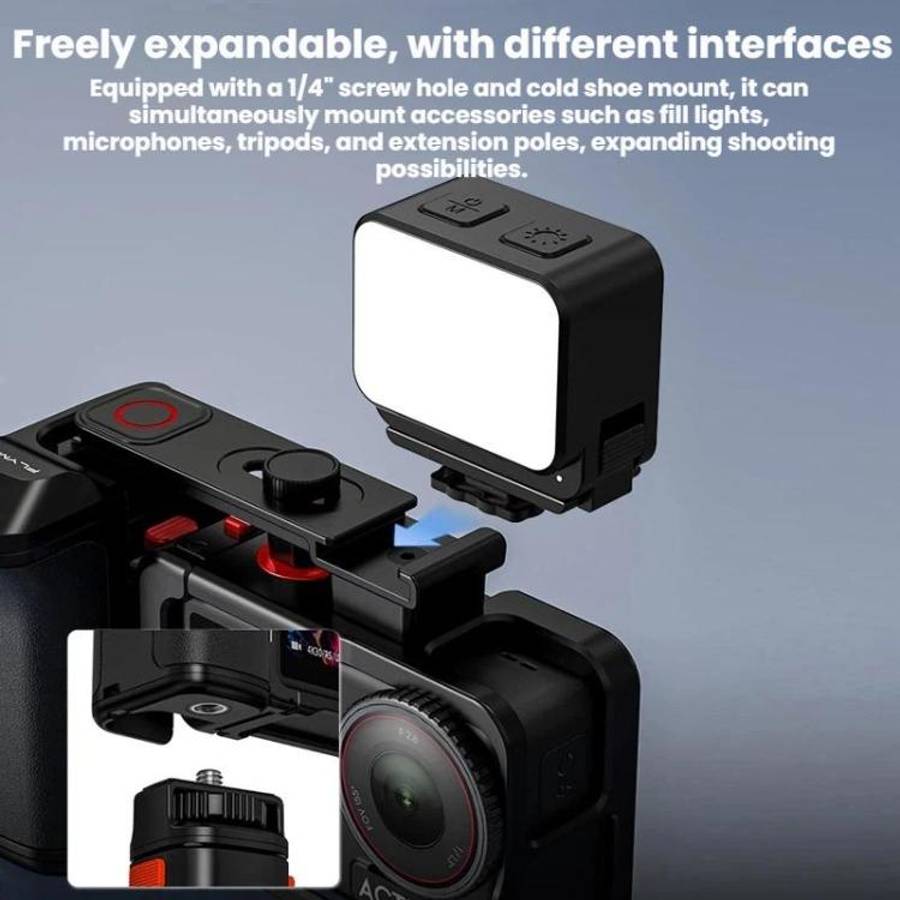 For DJI Osmo Action 4 / 3 / 5 Pro Flymile Adapter Extended Rabbit Cage Accessory, Specification: ...