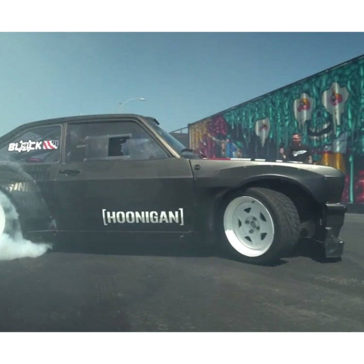 HOONIGAN Car Sticker Vinyl Auto Window Decal(White)