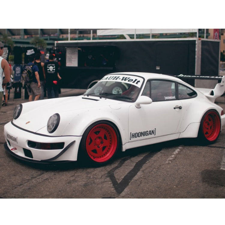 HOONIGAN Car Sticker Vinyl Auto Window Decal(White)