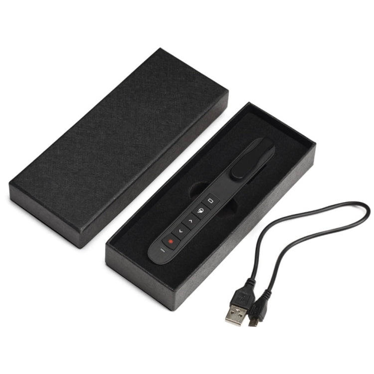 Rechargable RF 2.4G Wireless Presenter with Air Mouse PowerPoint Remote Control