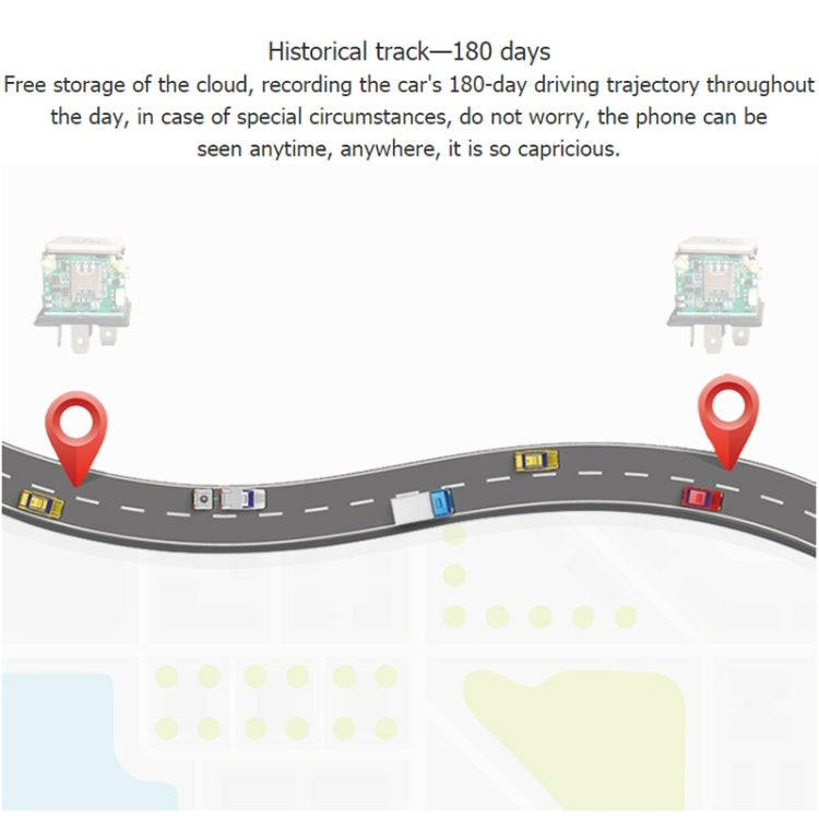 CJ720 Vehicle 5 Pin GPS Real Time Tracking Tracker Mini Anti-theft Device 2G
