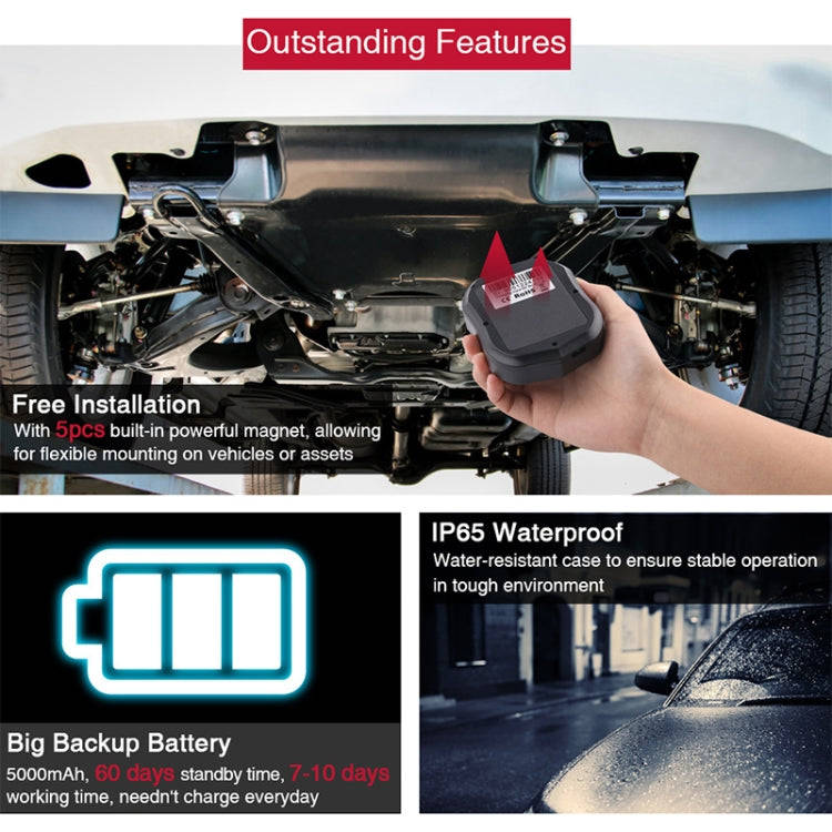 LK905 Car Truck Vehicle Tracking 3G GSM GPRS GPS Tracker