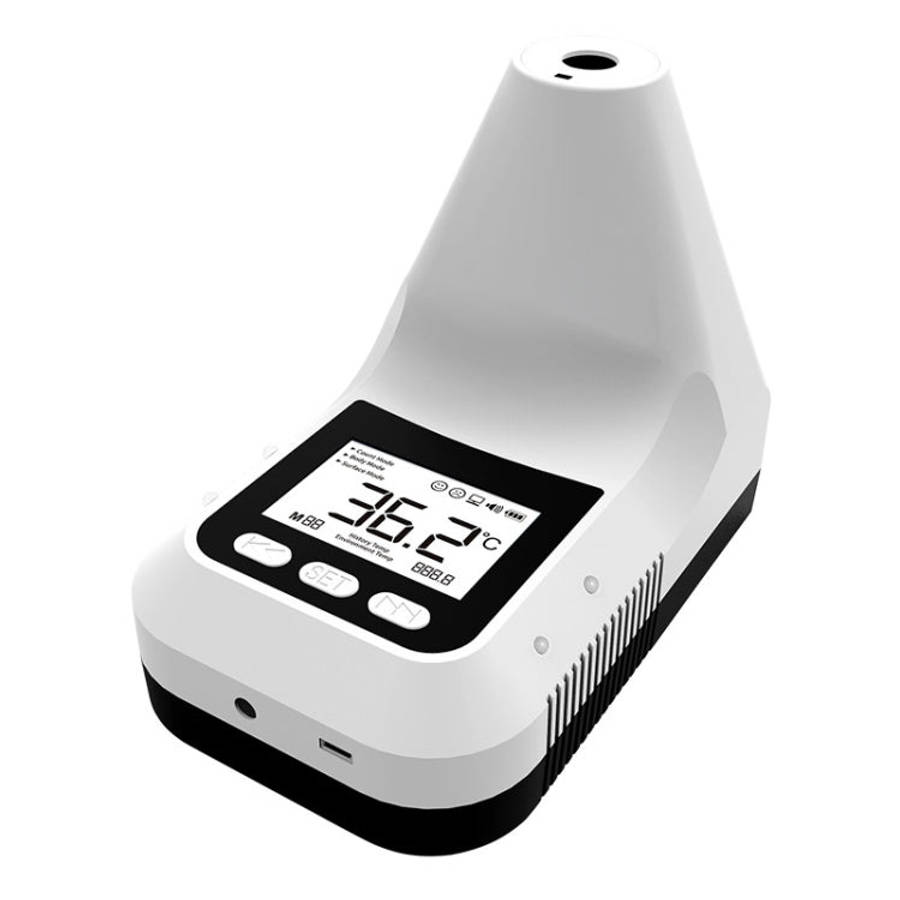 K3 Pro Handsfree Non-contact Forehead Body Light-sensitive Distance Sensor Infrared Thermometer, ...