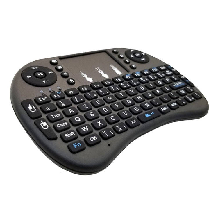 Support Language: French i8 Air Mouse Wireless Keyboard with Touchpad for Android TV Box & Smart ...