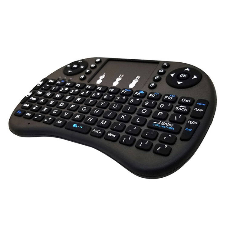 Support Language: Spanish i8 Air Mouse Wireless Keyboard with Touchpad for Android TV Box & Smart...
