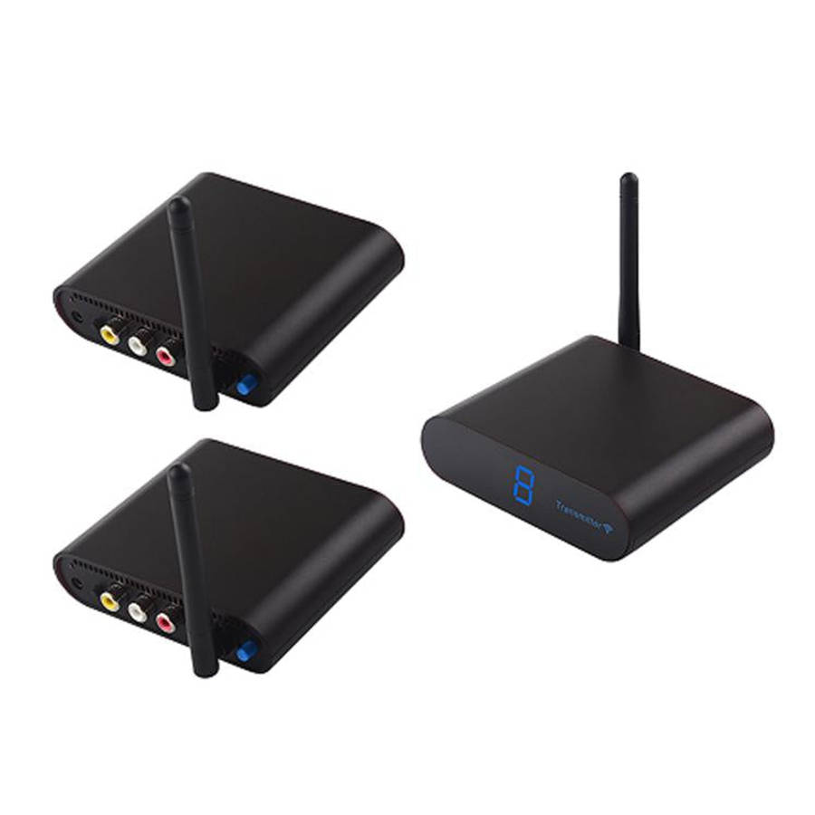 Measy AV220-2 2.4GHz Wireless Audio / Video Transmitter + 2 Receiver, Transmission Distance: 200m...