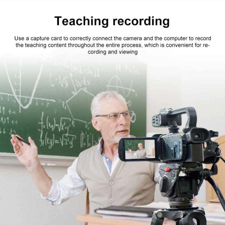 Z29A HDMI Female to USB-C / Type-C Male Video Audio Capture Box(Grey)