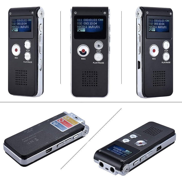 SK012 16GB Smart Noise Reduction HD Voice Recording Pen