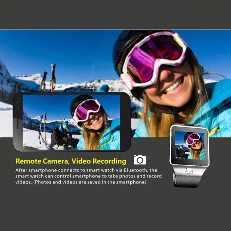 DZ09 1.56 inch Screen Bluetooth 3.0 Android 4.1 OS Above Smart Watch Phone with Bluetooth Call & ...