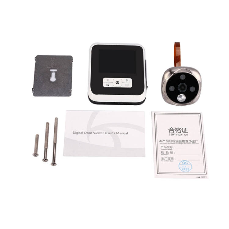 M530 3.0 inch TFT Display 3.0MP Camera Video Digital Door Viewer, Support TF Card (32GB Max) & In...