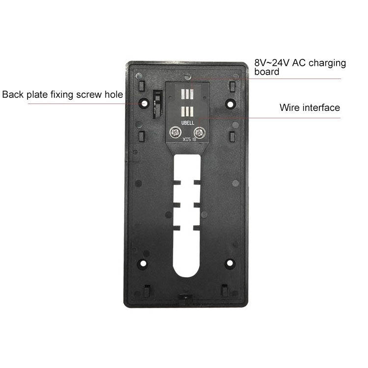VESAFE Home VS-M2 HD 720P Security Camera Smart WiFi Video Doorbell Intercom, Support TF Card & N...