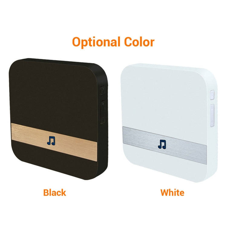 B10 52 Chimes 110dB Doorbell Receiver Low Power Consumption Home Door Tools, EU Plug, AC 90-260V ...