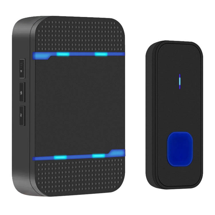 N15K-1T1-B 110dB Wireless IP55 Waterproof Low Power Consumption WiFi Doorbell Receiver with Night...