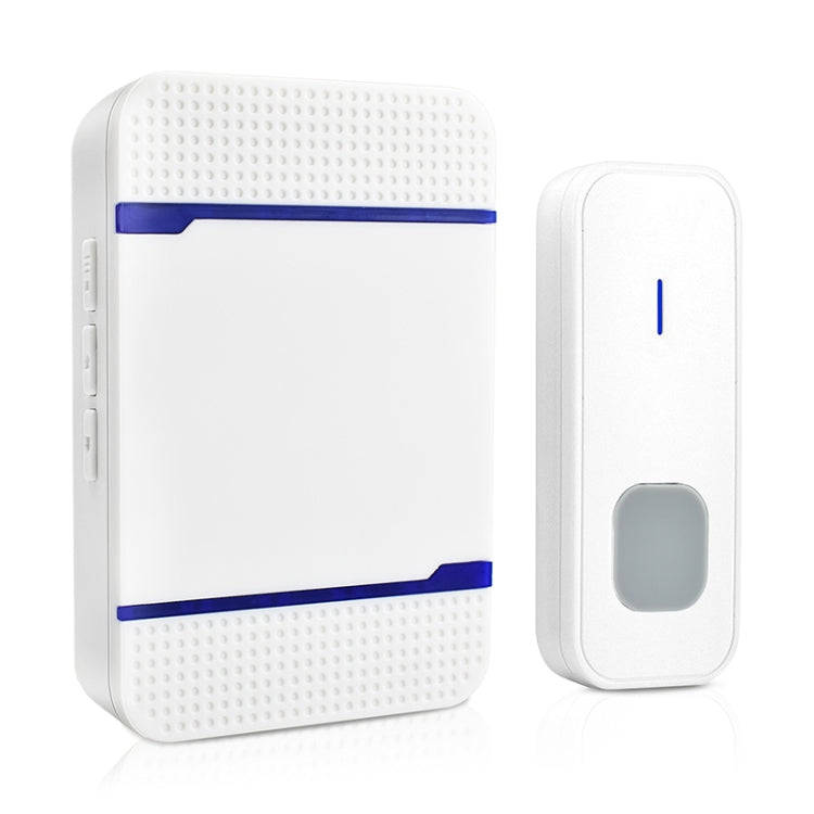 N15K-1T1-B 110dB Wireless IP55 Waterproof Low Power Consumption WiFi Doorbell Receiver with Night...