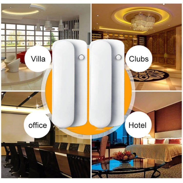 109DC Two-way High-definition Wired Intercom Doorphone (White)