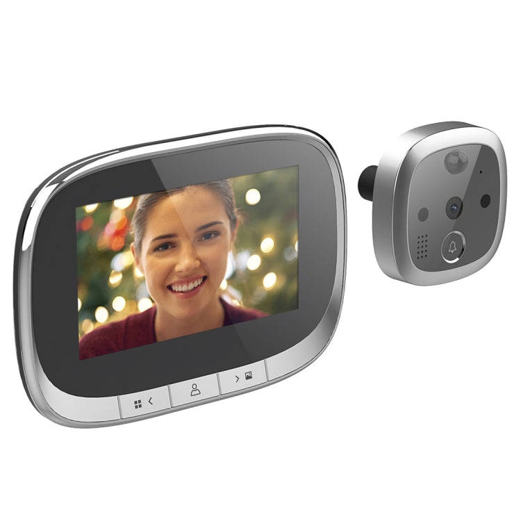 SF550 4.3 inch Screen 1.0MP Security Digital Door Viewer with 12 Polyphonic Music, Support PIR Mo...