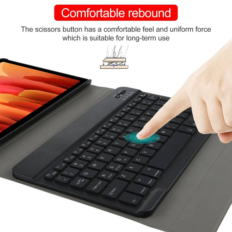 A500S Detachable Bluetooth Backlight Keyboard Ultrathin Horizontal Flip Leather Tablet Case with ...
