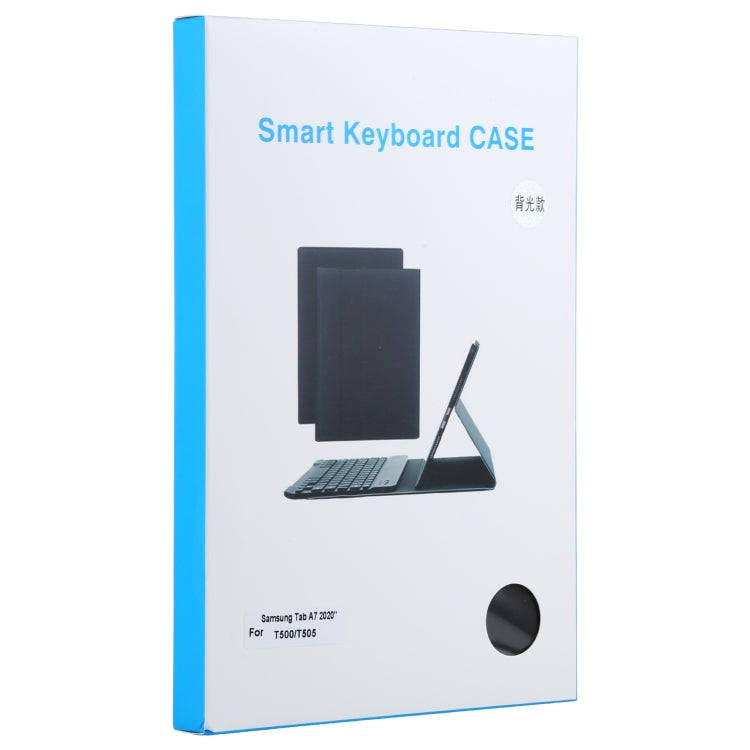 A500S Detachable Bluetooth Backlight Keyboard Ultrathin Horizontal Flip Leather Tablet Case with ...