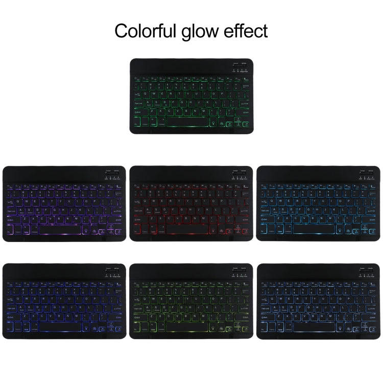 A500S Detachable Bluetooth Backlight Keyboard Ultrathin Horizontal Flip Leather Tablet Case with ...