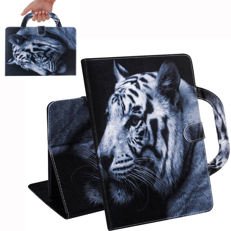 White Tiger Pattern Horizontal Flip Leather Case for Amazon Kindle Paperwhite 1 / 2 / 3 / 4 (2018...