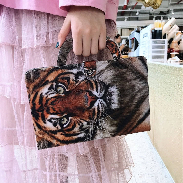 Tiger Pattern Horizontal Flip Leather Case for Amazon Kindle Paperwhite 1 / 2 / 3 / 4 (2018), wit...