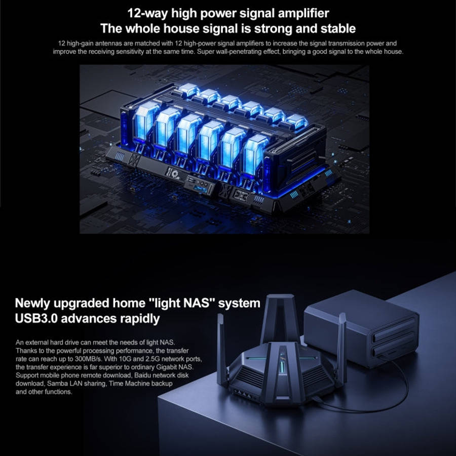 Original Xiaomi WiFi Router 10 Gigabit Tri-Band Wireless Mesh Network Game Acceleration Repeater,...