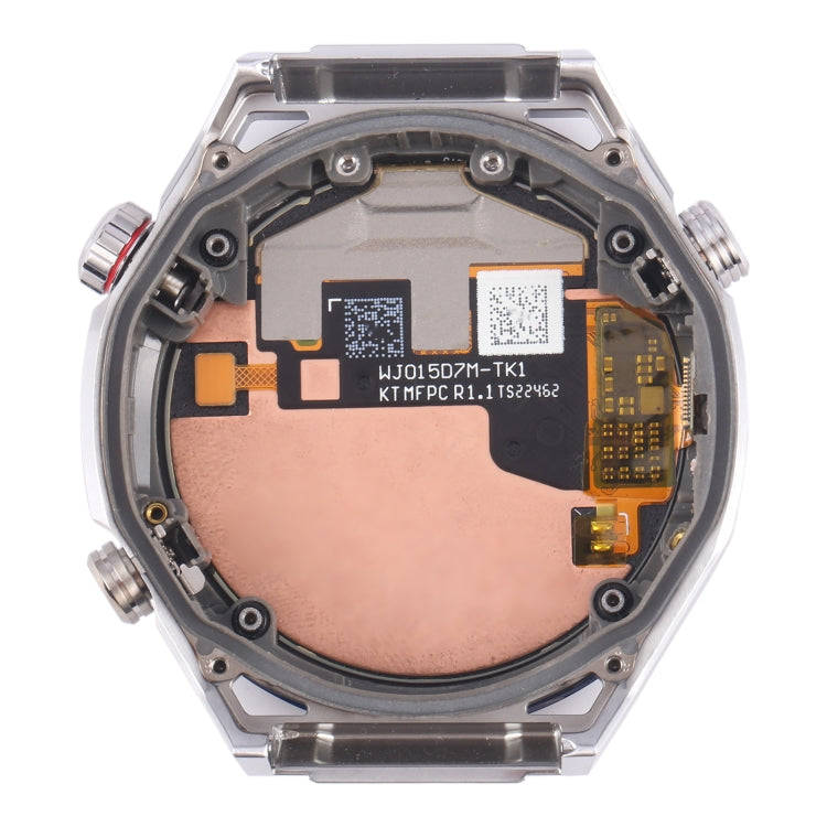 For Huawei Watch Ultimate Original LCD Screen Digitizer Full Assembly with Frame (Silver)