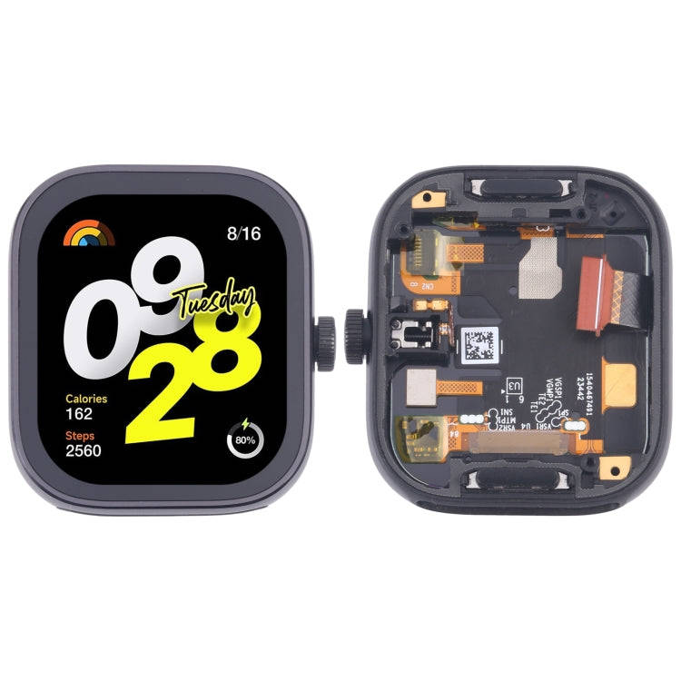 For Xiaomi Redmi Watch 4 Original LCD Screen Digitizer Full Assembly with Frame (Black)