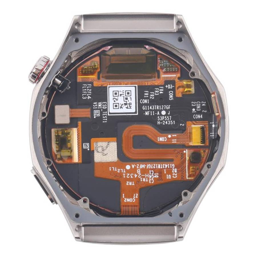 For Huawei Watch GT 5 Pro 46mm Original LCD Screen Digitizer Full Assembly With Frame (Space Silver)