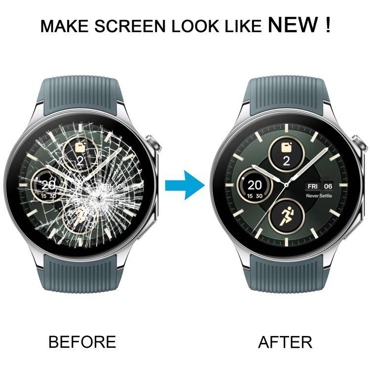 For OnePlus Watch 2 eSIM Original LCD Screen with Digitizer Full Assembly (Black)