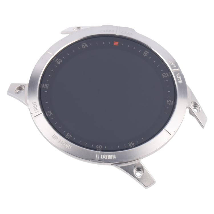For Garmin Epix 47mm Original LCD Screen Digitizer Full Assembly With Frame(Silver)