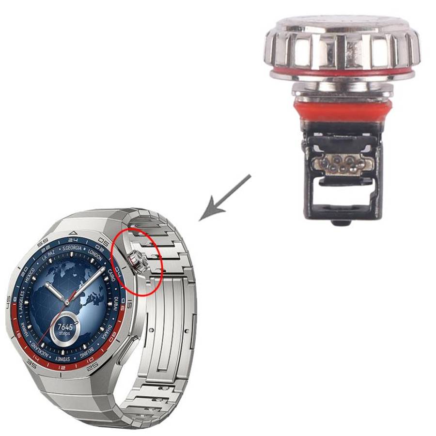 For Huawei Watch GT 5 Pro 46mm Original Watch Crown Nut (Silver)