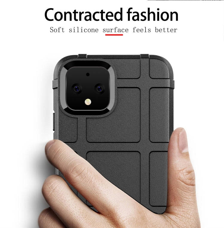 Shockproof Protector Cover Full Coverage Silicone Case for Google Pixel 4 (Green)