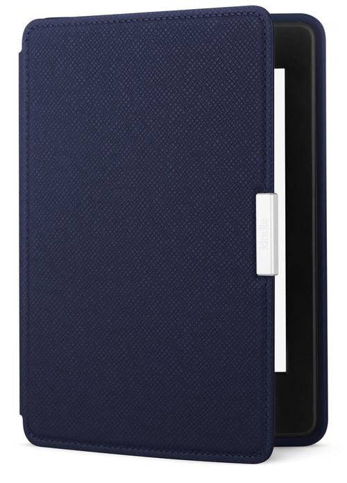 Original Genuine AMAZON Kindle Paperwhite Leather Cover - Blue