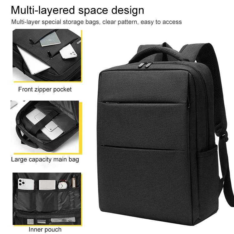 cxs-605 Multifunctional Oxford Cloth Laptop Bag Backpack(Blue)