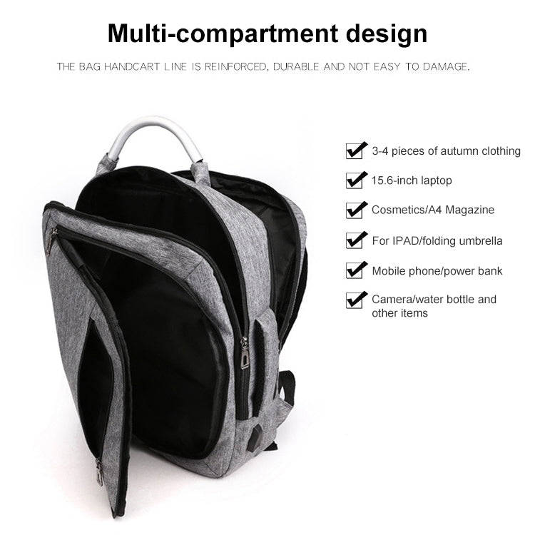 cxs-620 Multifunctional Oxford Laptop Bag Backpack (Blue)