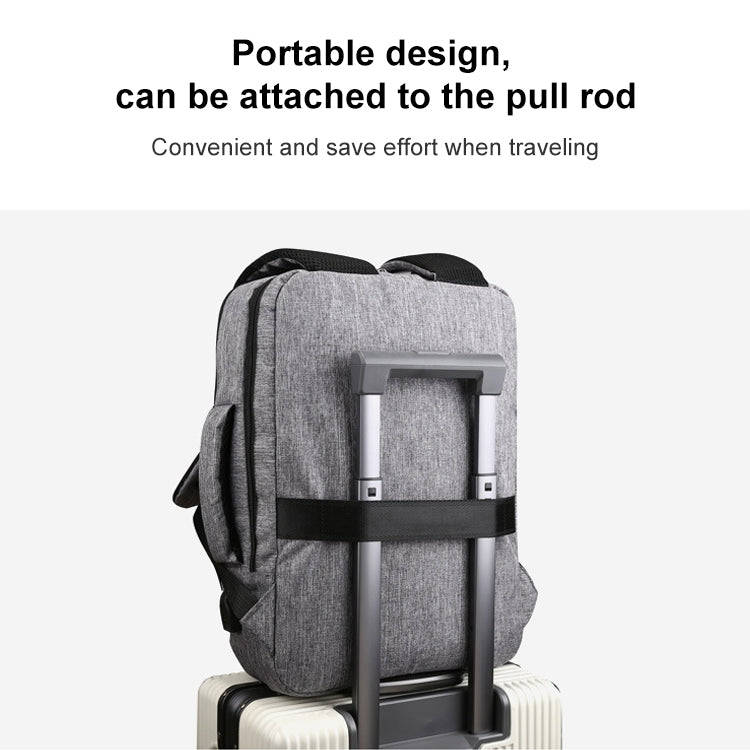 cxs-620 Multifunctional Oxford Laptop Bag Backpack (Black)