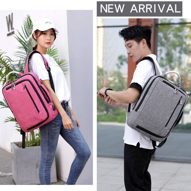 cxs-620 Multifunctional Oxford Laptop Bag Backpack (Black)