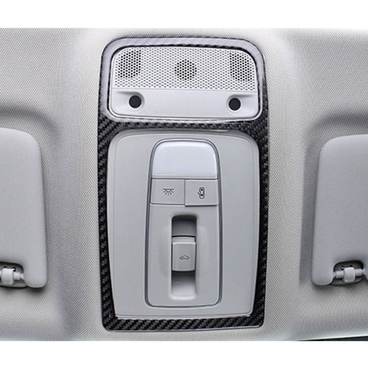 Car Carbon Fiber Roof Light Decorative Frame for Audi A3 2014-2018