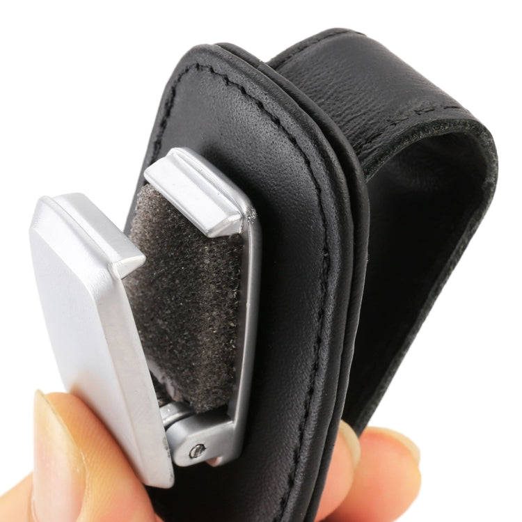 Car Multi-functional Sunglasses Clip Holder(Black)
