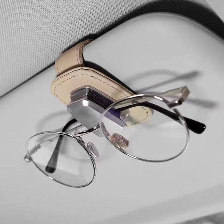 Car Multi-functional Sunglasses Clip Holder(Black)