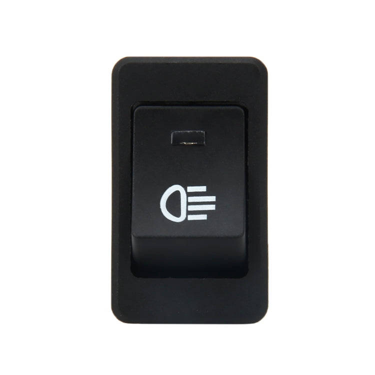 30 Amp 12 Volt Four Plugs LED ON OFF Car Fog Light Switch (Blue Light)