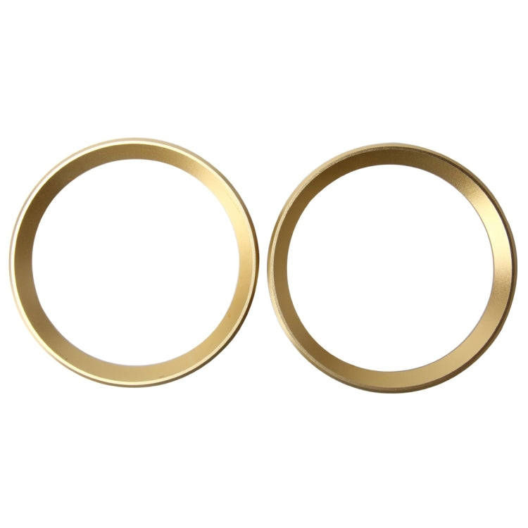 2 PCS Car Logo Decorative Circle Steering Wheel Decoration Ring Sticker Logo Car Styling Modifica...