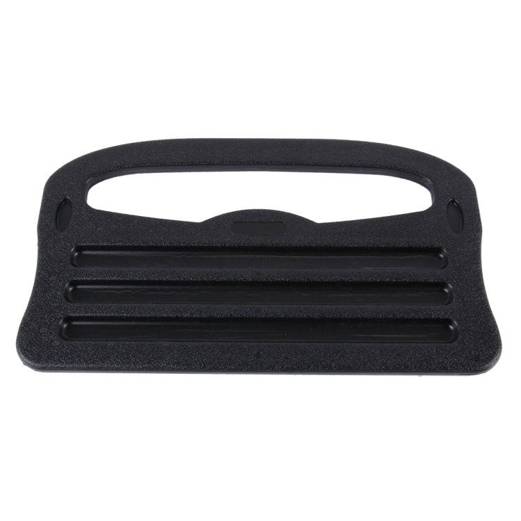 Vehicle Portable Desk Steering Wheel Multi-use Tray Stand Car Food Eating Table iPad Holder(Black)